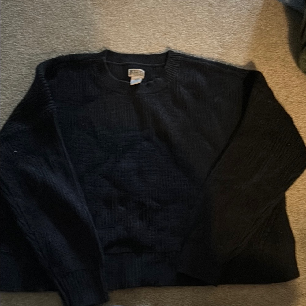 Men's Black Sweater